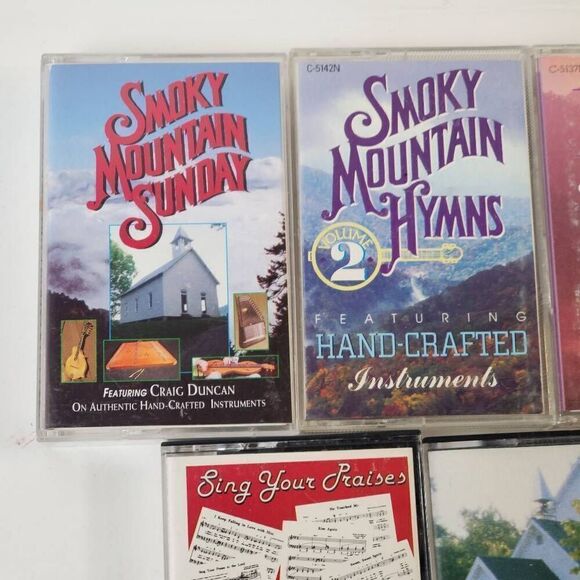 Songs 4 Worship THE OLD COUNTRY CHURCH, SMOKY MOUNTAIN SUNDAY, Inspiration [Cass - Picture 2 of 4